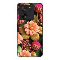 Θήκη Sonique 3D Flower Series για Xiaomi Xiaomi 13T 5G / Xiaomi 13T Pro 5G Σομόν