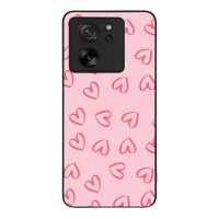 Θήκη Sonique Heart Series για Xiaomi Xiaomi 13T 5G / Xiaomi 13T Pro 5G Ροζ