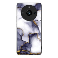 Θήκη Sonique Marble Series για Realme 11 Pro 5G / Realme 11 Pro Plus 5G Μωβ Γκρι