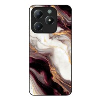 Θήκη Sonique Marble Series για Realme C61 4G / Realme C63 4G / Realme Note 60X 4G Μπορντώ