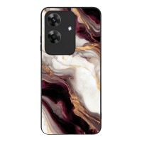 Θήκη Sonique Marble Series για Realme Note 60 4G Μπορντώ