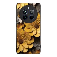 Θήκη Sonique 3D Flower Series για Realme 12 Pro 5G / Realme 12 Pro Plus 5G Κίτρινο