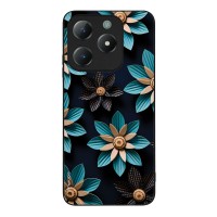 Θήκη Sonique 3D Flower Series για Realme C61 4G / Realme C63 4G / Realme Note 60X 4G Γαλάζιο