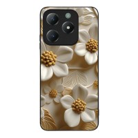 Θήκη Sonique 3D Flower Series για Realme C61 4G / Realme C63 4G / Realme Note 60X 4G Λευκό