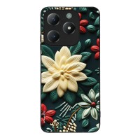 Θήκη Sonique 3D Flower Series για Realme C61 4G / Realme C63 4G / Realme Note 60X 4G Πράσινο
