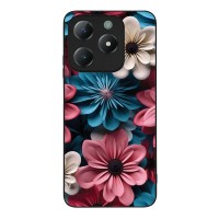 Θήκη Sonique 3D Flower Series για Realme C61 4G / Realme C63 4G / Realme Note 60X 4G Ροζ 01
