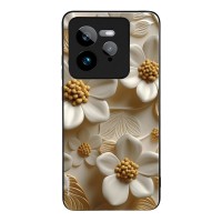 Θήκη Sonique 3D Flower Series για Realme GT 7 Pro 5G Λευκό