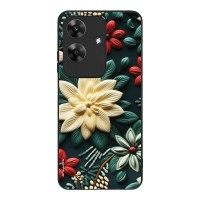Θήκη Sonique 3D Flower Series για Realme Note 60 4G Πράσινο