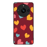 Θήκη Sonique Heart Series για Realme 11 Pro 5G / Realme 11 Pro Plus 5G Μπορντώ