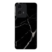 Θήκη Sonique Marble Series για Motorola Moto G04 4G / Moto G04s 4G / Moto G24 4G / Moto G24 4G Power / Moto E14 4G Μαύρο