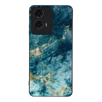 Θήκη Sonique Marble Series για Motorola Moto G04 4G / Moto G04s 4G / Moto G24 4G / Moto G24 4G Power / Moto E14 4G Μπλε