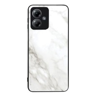 Θήκη Sonique Marble Series για Motorola Moto G14 4G Λευκό
