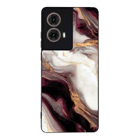 Θήκη Sonique Marble Series για Motorola Moto G85 5G Μπορντώ