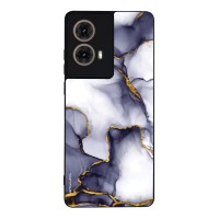 Θήκη Sonique Marble Series για Motorola Moto G85 5G Μωβ Γκρι