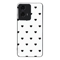 Θήκη Sonique Heart Series για Motorola Moto G04 4G / Moto G04s 4G / Moto G24 4G / Moto G24 4G Power / Moto E14 4G Λευκό
