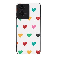 Θήκη Sonique Heart Series για Motorola Moto G04 4G / Moto G04s 4G / Moto G24 4G / Moto G24 4G Power / Moto E14 4G Λευκό 02