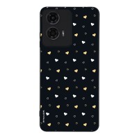 Θήκη Sonique Heart Series για Motorola Moto G04 4G / Moto G04s 4G / Moto G24 4G / Moto G24 4G Power / Moto E14 4G Μαύρο 01