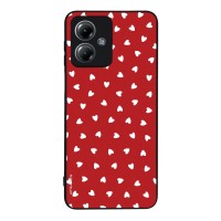 Θήκη Sonique Heart Series για Motorola Moto G14 4G Κόκκινο