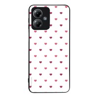 Θήκη Sonique Heart Series για Motorola Moto G14 4G Λευκό 01