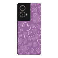 Θήκη Sonique Heart Series για Motorola Moto G85 5G Βιολετί