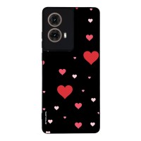 Θήκη Sonique Heart Series για Motorola Moto G85 5G Μαύρο