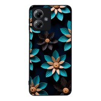 Θήκη Sonique 3D Flower Series για Motorola Moto G14 4G Γαλάζιο