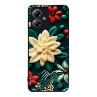 Θήκη Sonique 3D Flower Series για Motorola Moto G14 4G Πράσινο