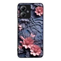Θήκη Sonique 3D Flower Series για Motorola Moto G14 4G Ροζ 02