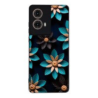 Θήκη Sonique 3D Flower Series για Motorola Moto G85 5G Γαλάζιο