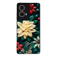 Θήκη Sonique 3D Flower Series για Motorola Moto G85 5G Πράσινο