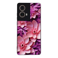 Θήκη Sonique 3D Flower Series για Motorola Moto G85 5G Ροζ