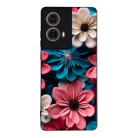 Θήκη Sonique 3D Flower Series για Motorola Moto G85 5G Ροζ 01
