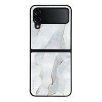 Θήκη Sonique Marble Series για Samsung Galaxy Z Flip 4 Λευκό 01