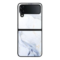 Θήκη Sonique Marble Series για Samsung Galaxy Z Flip 4 Λευκό 02