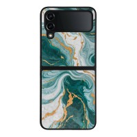Θήκη Sonique Marble Series για Samsung Galaxy Z Flip 4 Πράσινο 01