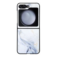 Θήκη Sonique Marble Series για Samsung Galaxy Z Flip 5 Λευκό 02