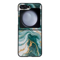 Θήκη Sonique Marble Series για Samsung Galaxy Z Flip 5 Πράσινο 01