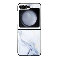 Θήκη Sonique Marble Series για Samsung Galaxy Z Flip 6 / Galaxy Z Flip 7 FE 5G Λευκό 02