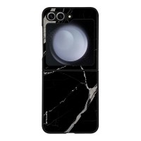 Θήκη Sonique Marble Series για Samsung Galaxy Z Flip 6 / Galaxy Z Flip 7 FE 5G Μαύρο