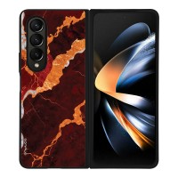 Θήκη Sonique Marble Series για Samsung Galaxy Z Fold 4 Κόκκινο