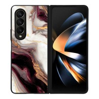 Θήκη Sonique Marble Series για Samsung Galaxy Z Fold 4 Μπορντώ
