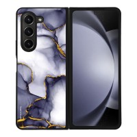 Θήκη Sonique Marble Series για Samsung Galaxy Z Fold 5 Μωβ Γκρι
