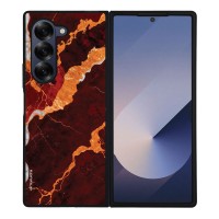 Θήκη Sonique Marble Series για Samsung Galaxy Z Fold 6 Κόκκινο