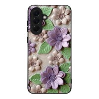 Θήκη Sonique 3D Flower Series για Samsung Galaxy A56 5G Βιολετί