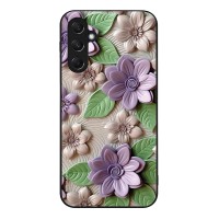 Θήκη Sonique 3D Flower Series για Samsung Galaxy M34 5G Βιολετί