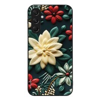 Θήκη Sonique 3D Flower Series για Samsung Galaxy M34 5G Πράσινο