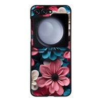 Θήκη Sonique 3D Flower Series για Samsung Galaxy Z Flip 5 Ροζ 01