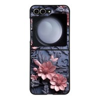 Θήκη Sonique 3D Flower Series για Samsung Galaxy Z Flip 6 / Galaxy Z Flip 7 FE 5G Ροζ 02