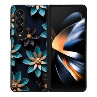 Θήκη Sonique 3D Flower Series για Samsung Galaxy Z Fold 4 Γαλάζιο