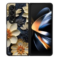Θήκη Sonique 3D Flower Series για Samsung Galaxy Z Fold 4 Εκρού